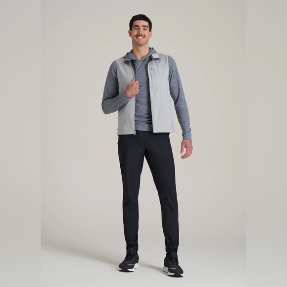 American Tall Other - American Tall Featherweight Perforated Training Jogger for Tall Men in Black